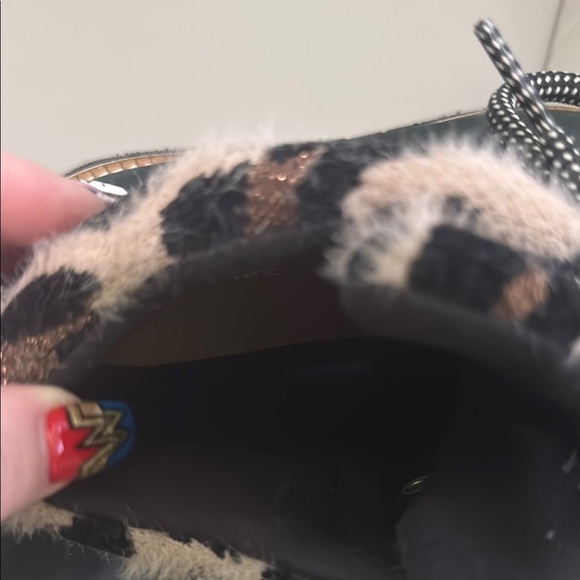 Cole Haan Black Winter Rain Boots with Rugged Sole - Picture 4 of 12